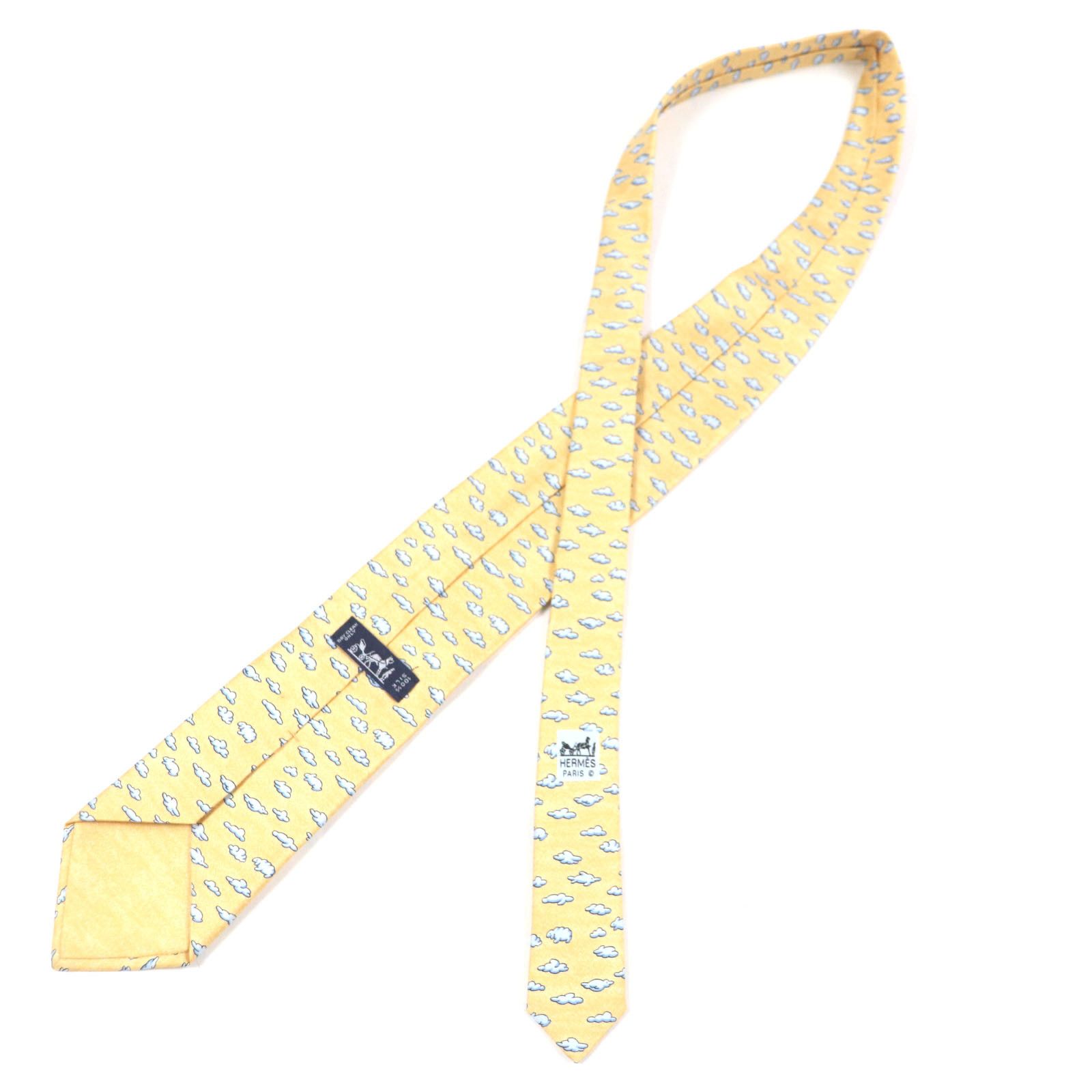 Hermes Hermes Hermes Silk Tie Others Necktie DUTY FREE for USA Size ONE SIZE - 4 Thumbnail