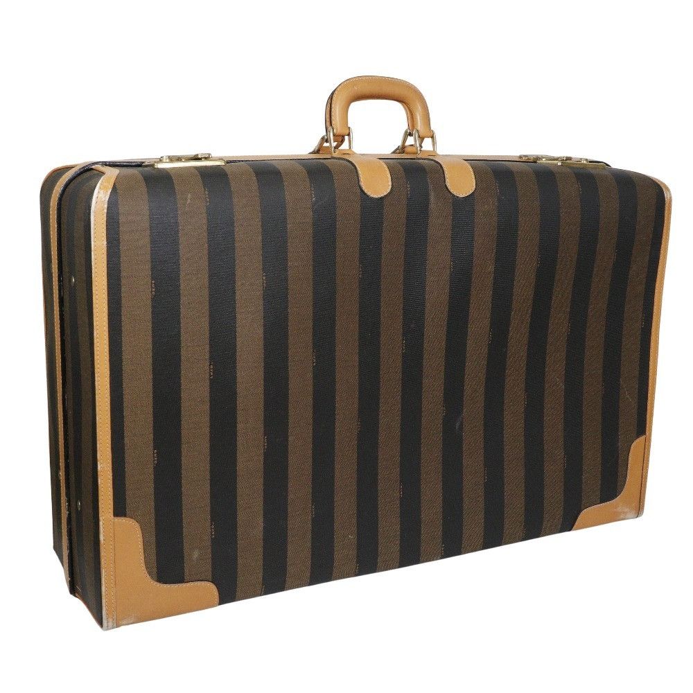 Fendi Fendi Fendi Pequin PVC Leather Bag Leather Travel Bag DUTY FREE for USA Size ONE SIZE - 3 Thumbnail