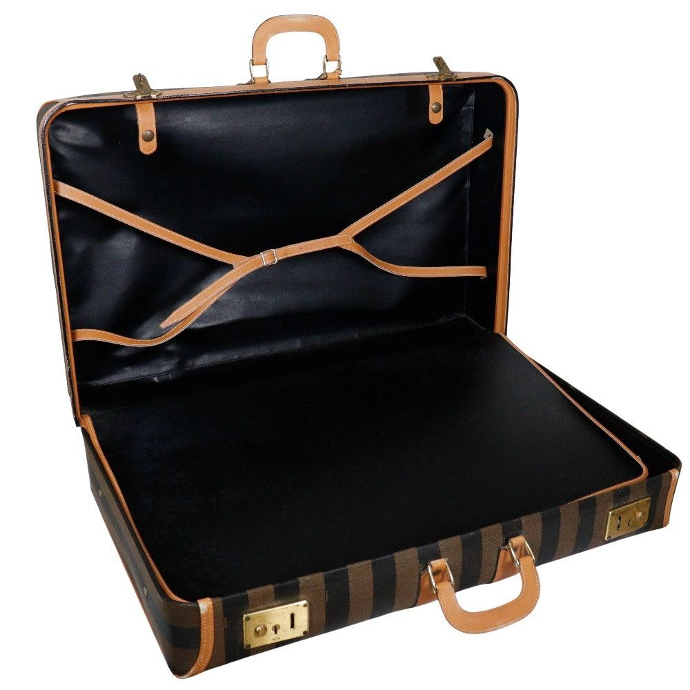 Fendi Fendi Fendi Pequin PVC Leather Bag Leather Travel Bag DUTY FREE for USA Size ONE SIZE - 7 Thumbnail