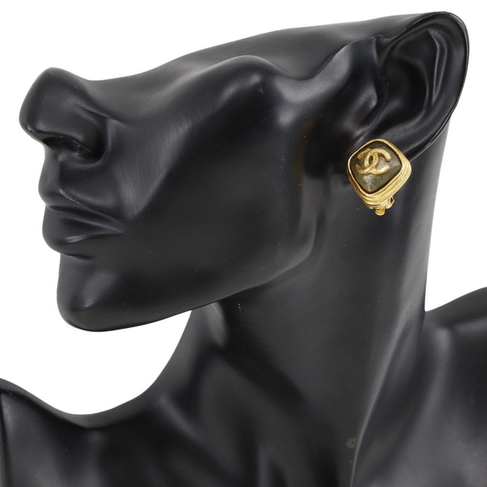 Chanel Chanel Chanel Coco Mark Earrings Metal Earrings Size ONE SIZE - 2 Thumbnail