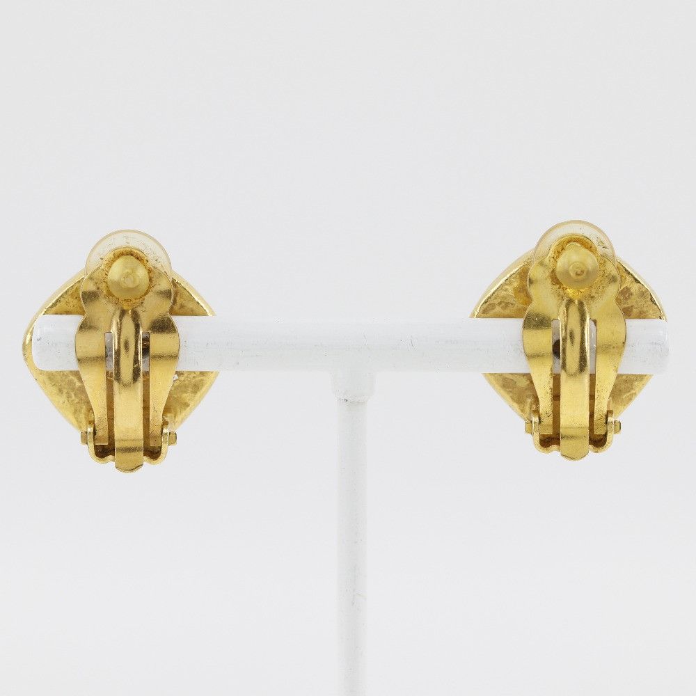 Chanel Chanel Chanel Coco Mark Earrings Metal Earrings Size ONE SIZE - 3 Thumbnail