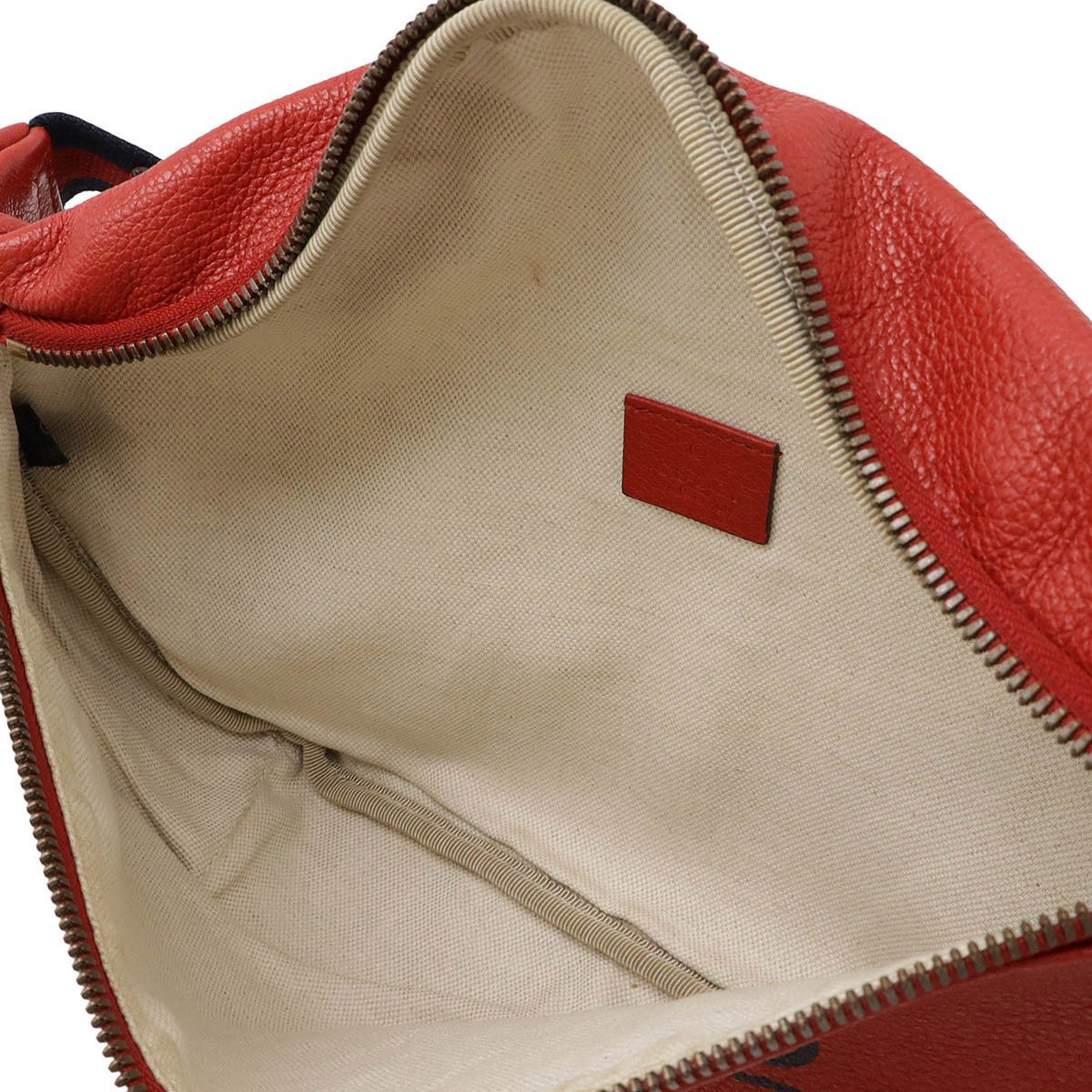 Gucci Gucci Gucci Gucci Print Leather Waist Bag Leather Belt Bag 530412 DUTY FREE for USA Size ONE SIZE - 6 Thumbnail