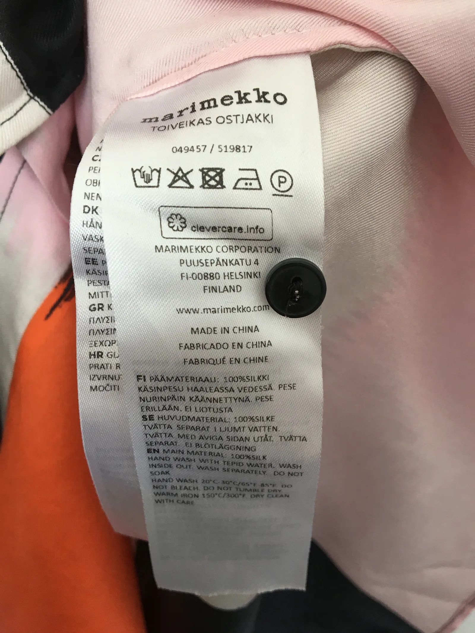 Marimekko Marimekko Toiveikas ostjakki Shirt Size XS / US 0-2 / IT 36-38 - 4 Thumbnail