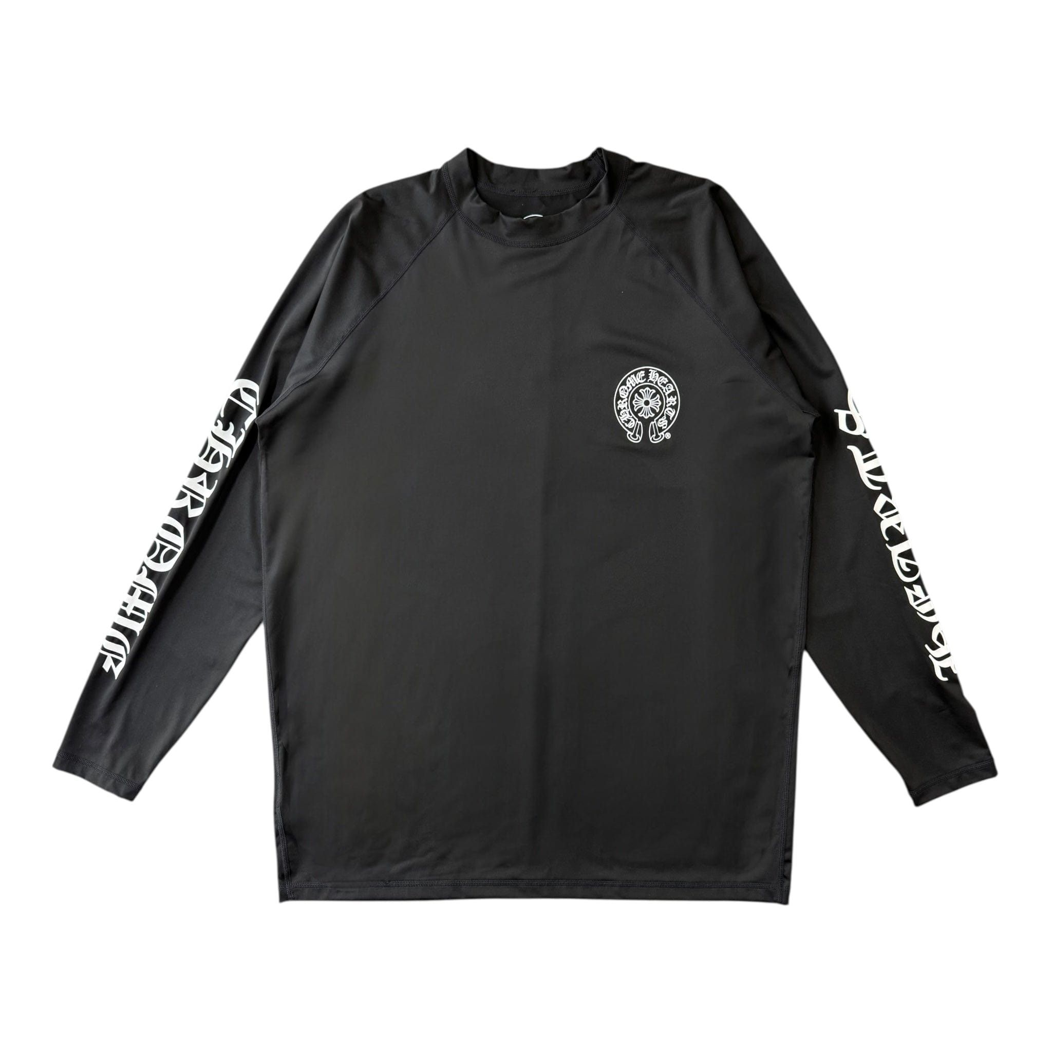 Chrome Hearts Chrome Hearts Horseshoe Baseball Shirt White