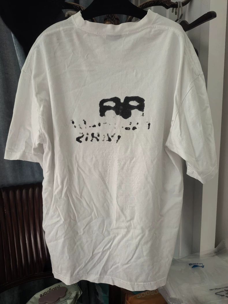 Balenciaga Balenciaga SS23 Letter Print Short Sleeve T-Shirt Size US L / EU 52-54 / 3 - 2 Thumbnail