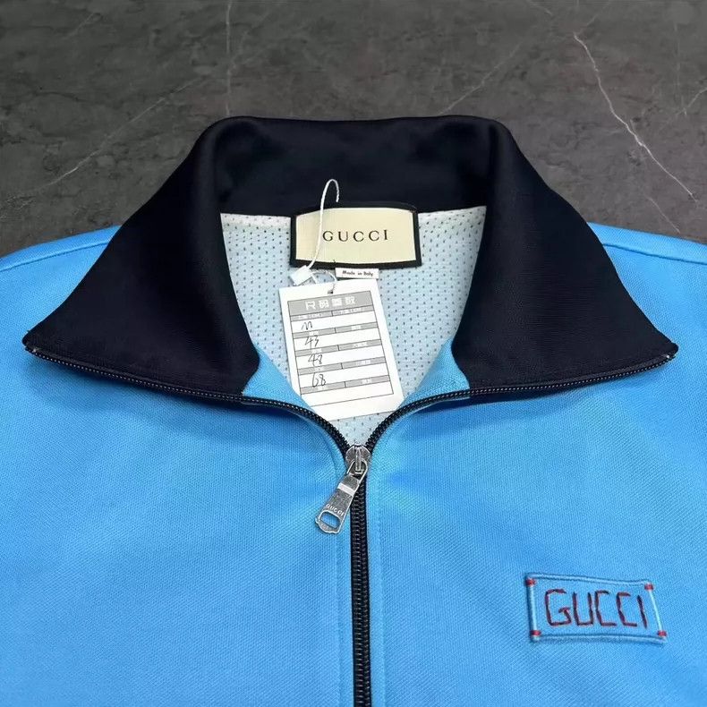 Gucci Tiger Embroidered Zip Jacket Medium