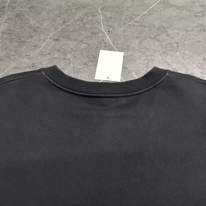 Celine Celine Rhinestone Logo Sweatshirt in Black Size US XXL / EU 58 / 5 - 6 Thumbnail