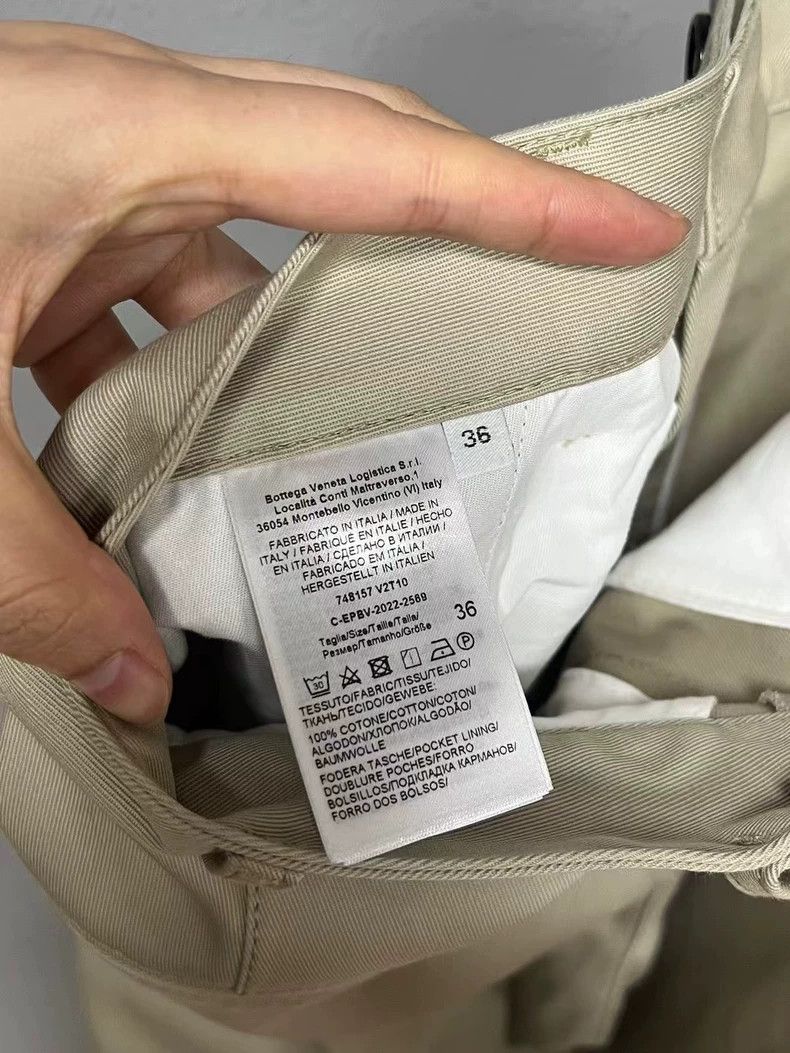 Bottega Veneta Bottega Veneta Grey Green Pants Size 36 Size US 36 / EU 52 - 4 Thumbnail