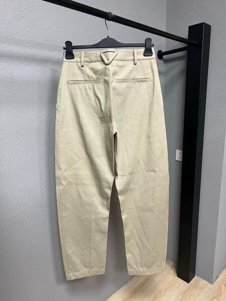 Bottega Veneta Bottega Veneta Grey Green Pants Size 36 Size US 36 / EU 52 - 2 Thumbnail