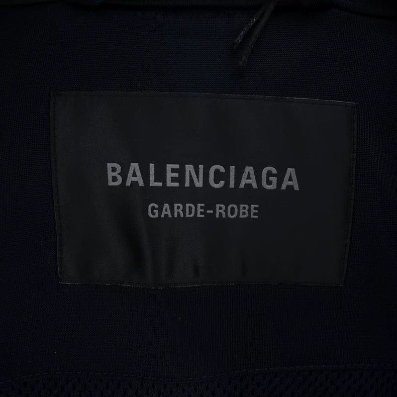 Balenciaga Balenciaga Blue Sports Jacket Size 48 Size US L / EU 52-54 / 3 - 3 Thumbnail