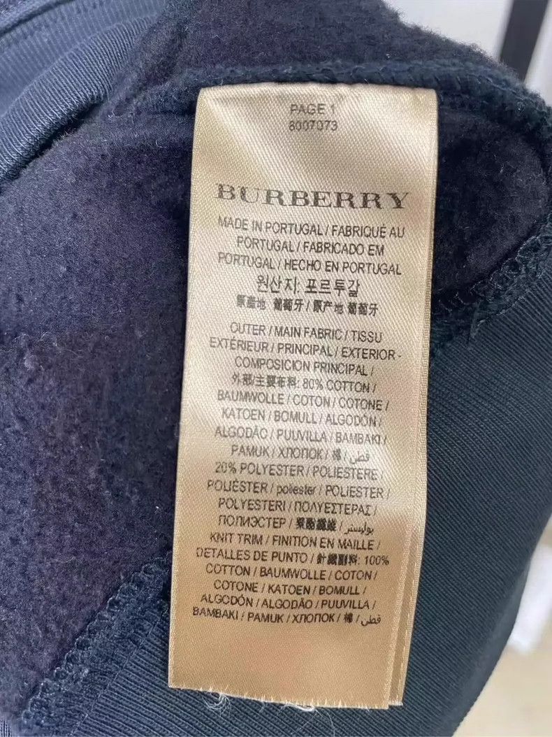 Burberry Burberry Embroidered Sweatshirt in Large Size Size US L / EU 52-54 / 3 - 3 Thumbnail