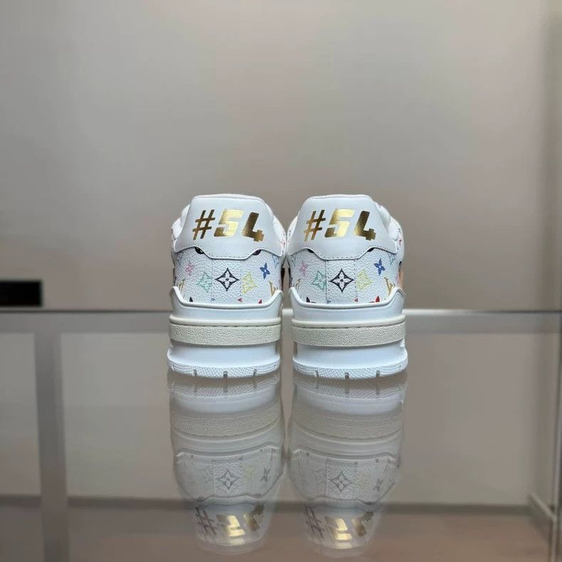Louis Vuitton Louis Vuitton LV Trainer Multicolor Sneakers Size US 6 / EU 39 - 5 Thumbnail