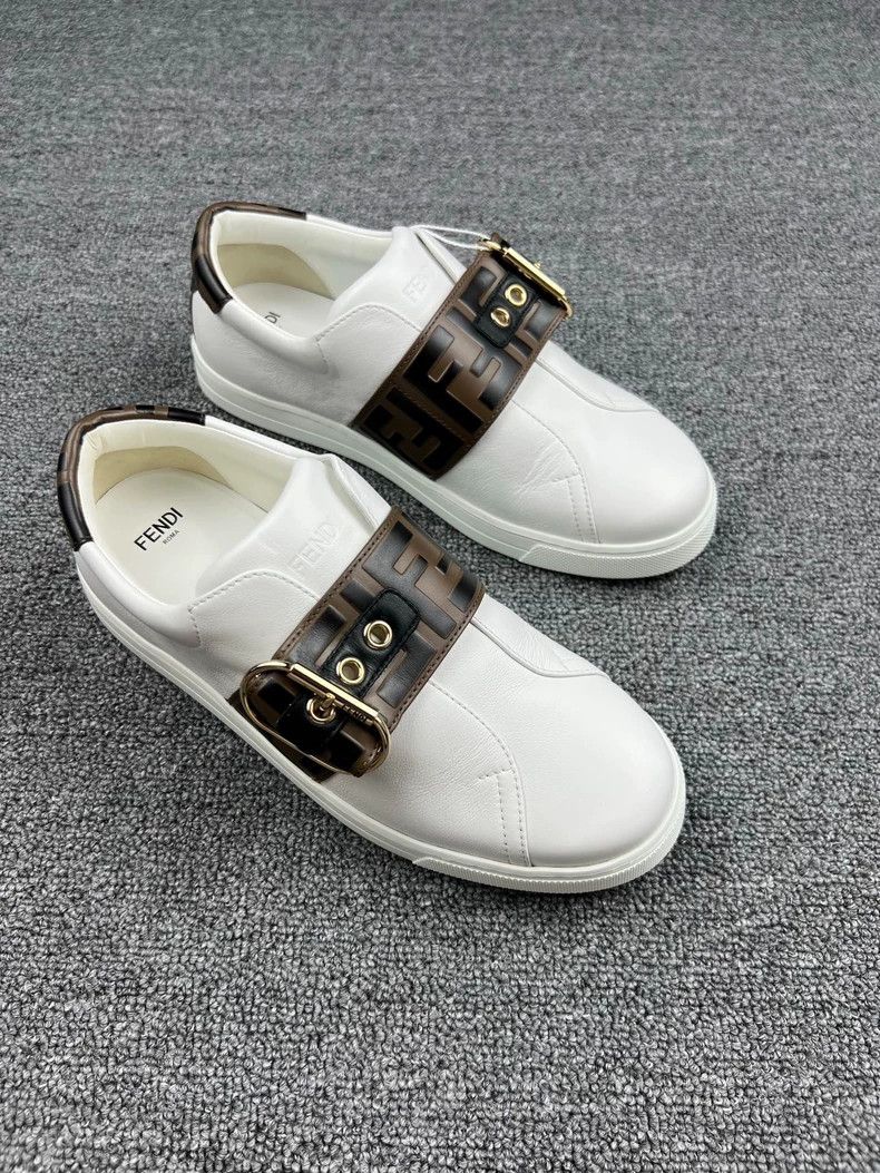 Fendi Fendi Classic Slip-On Sneakers Size 37 Size US 7 / EU 40 - 2 Thumbnail