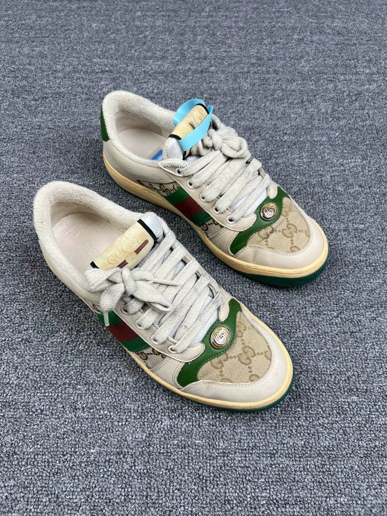Gucci Gucci Distressed Sneakers Size 37 for Sale Size US 6 / EU 39 - 2 Thumbnail