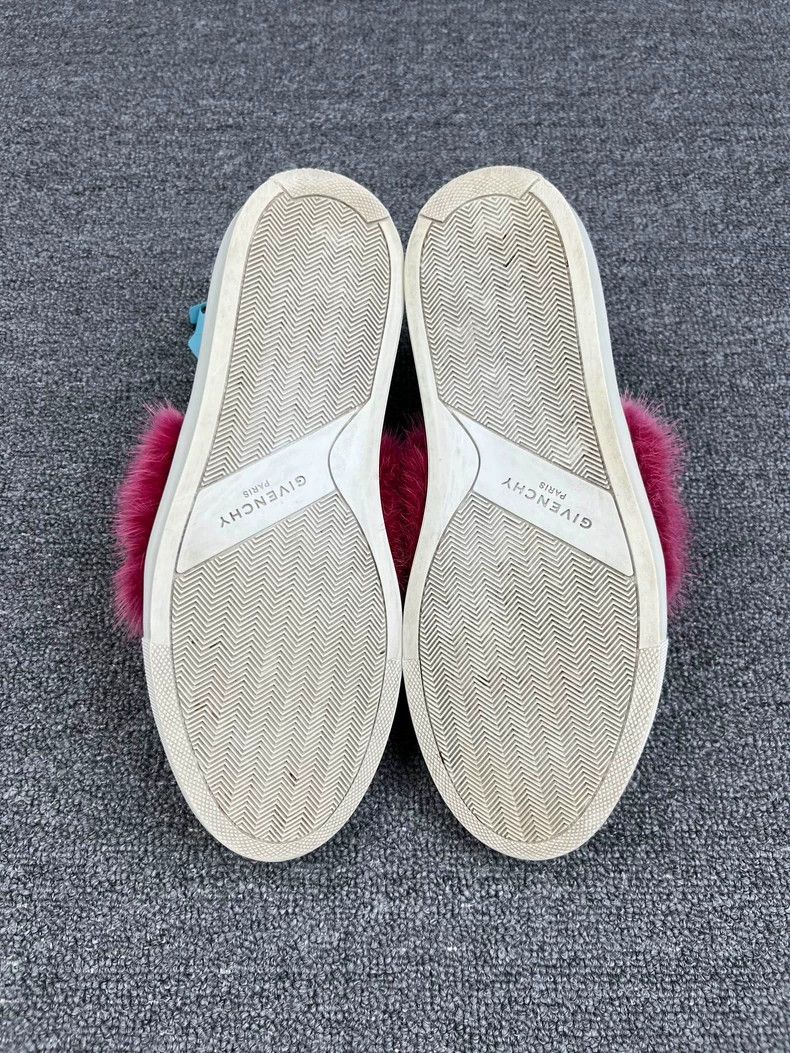 Givenchy Givenchy Pink Fur Sneakers Size 38 Size US 7 / EU 40 - 5 Thumbnail