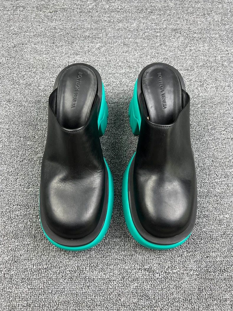 Balenciaga Black Platform Slide Sandals for Women Size US 6 / EU 39 - 3 Thumbnail