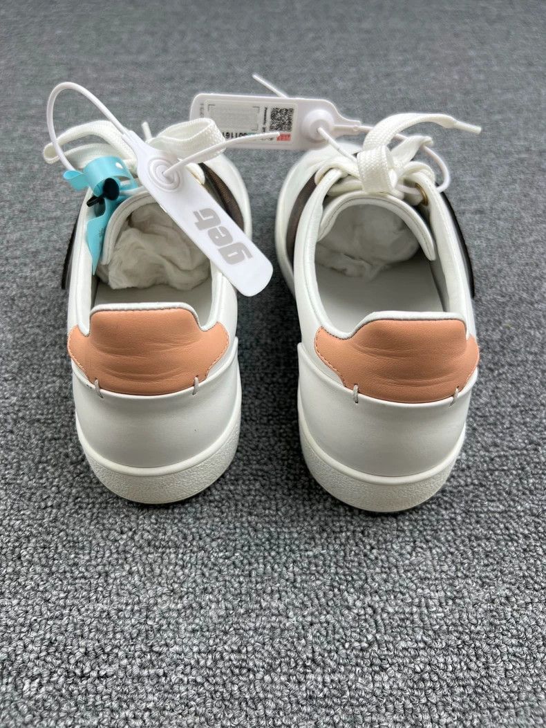 LV Checkered Strap Sneakers Size 37.5