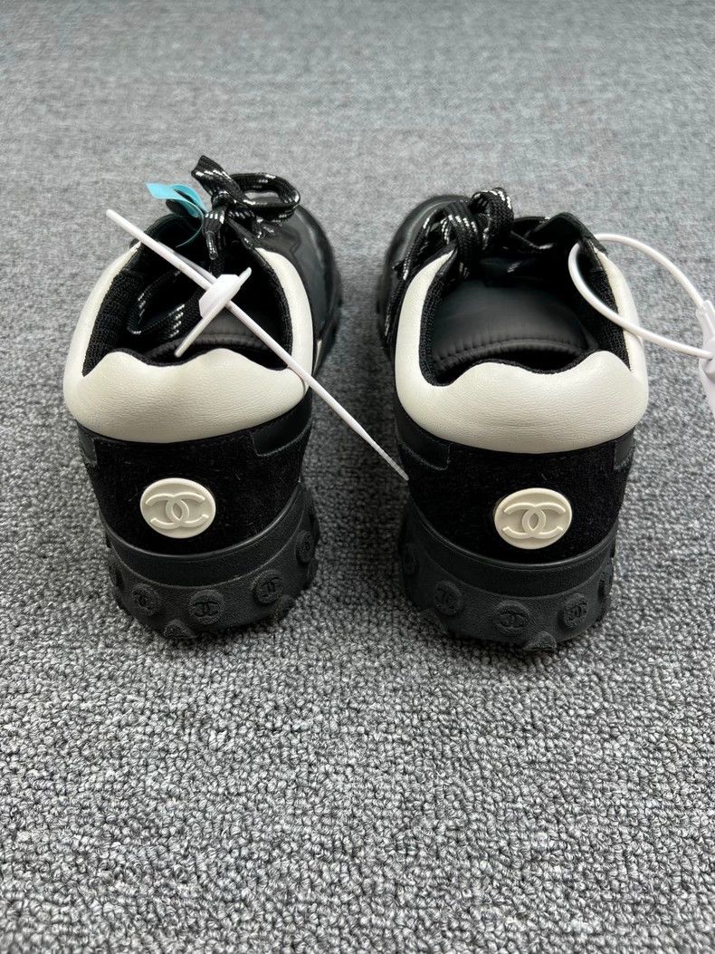 Chanel Chanel Black Casual Sneakers Size 36.5 Size US 6.5 / EU 39-40 - 4 Thumbnail