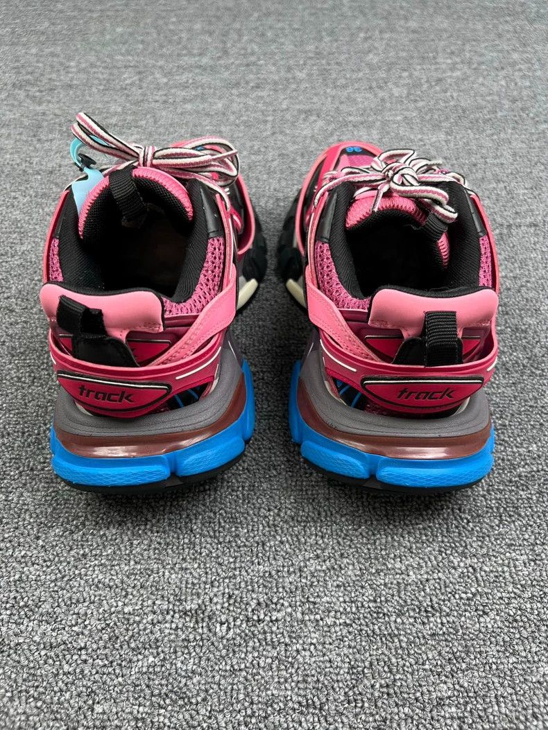 Balenciaga Balenciaga Pink Track Sneakers Size 36 Size US 5 / EU 37 - 4 Thumbnail