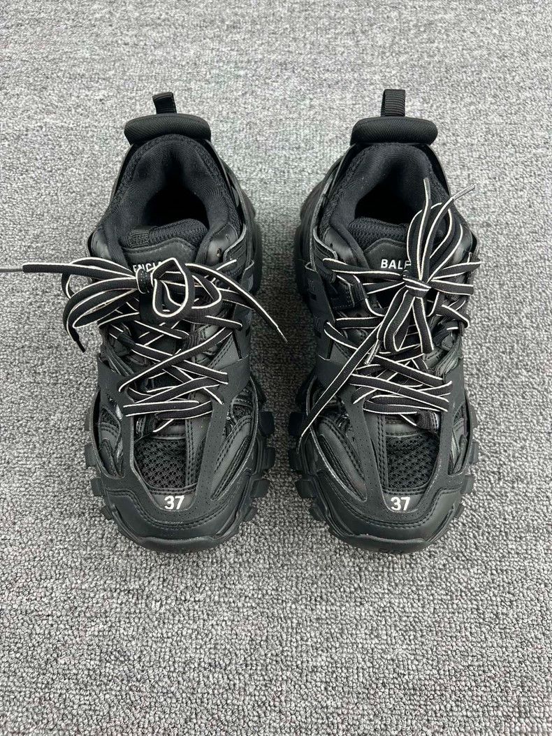 Balenciaga Balenciaga Black Track Dad Sneakers Size 37 Size US 6 / EU 39 - 3 Thumbnail