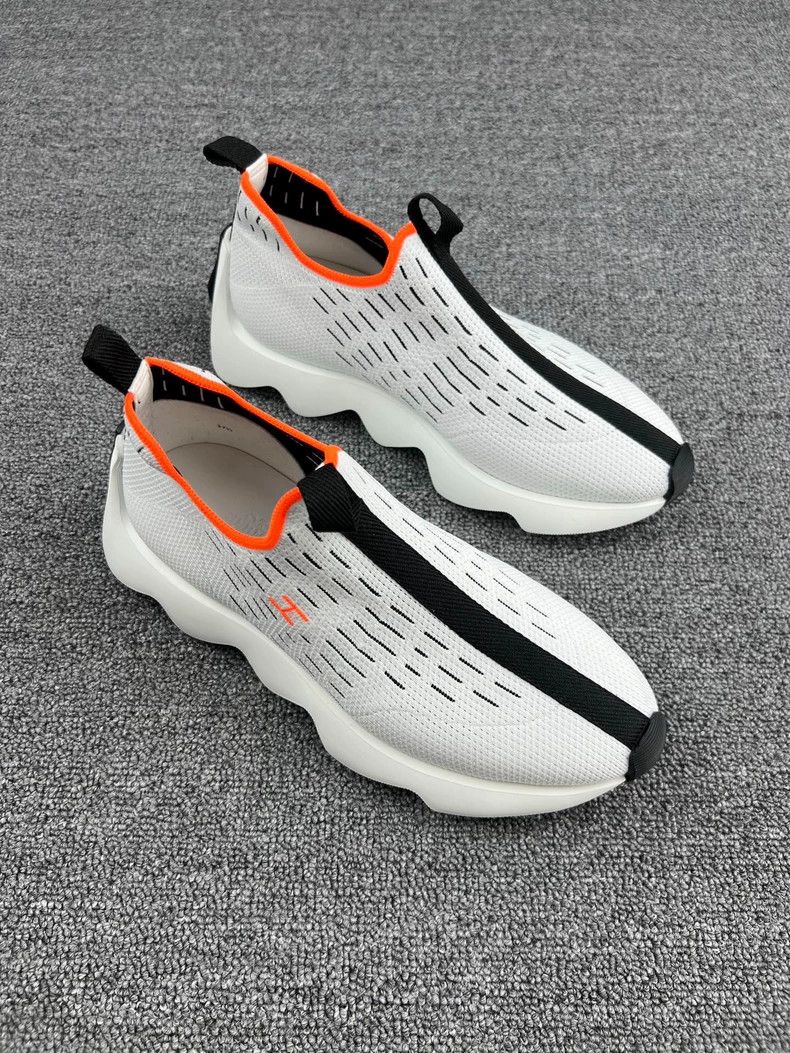 Hermes New Hermes Mesh Sports Shoes Size 37.5 Size US 6.5 / EU 39-40 - 2 Thumbnail