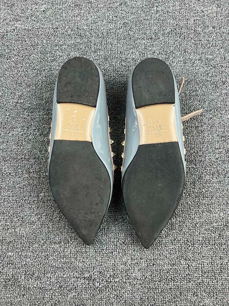 Valentino Valentino Flat Shoes with Studs Size US 5.5 / EU 38 - 5 Thumbnail