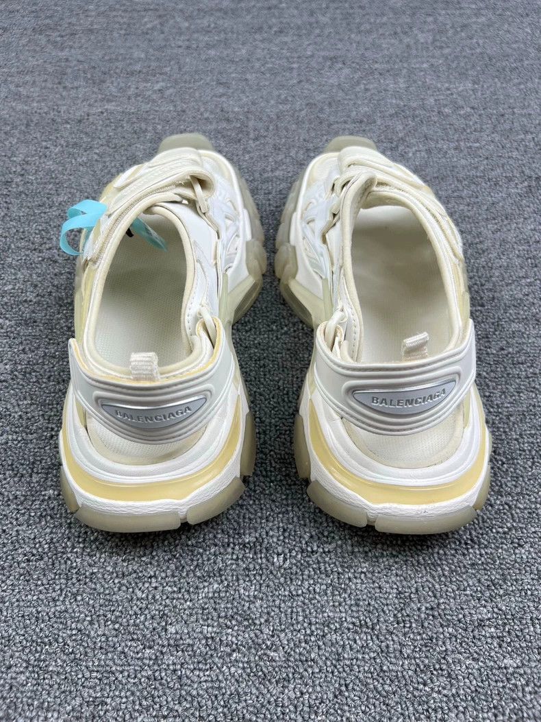 Balenciaga Balenciaga Classic Track Sandals in Beige Size US 6.5 / EU 39-40 - 4 Thumbnail