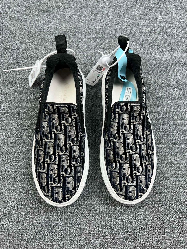 Dior Dior Slip-On Shoes with Full Print Design Size US 6.5 / EU 39-40 - 3 Thumbnail