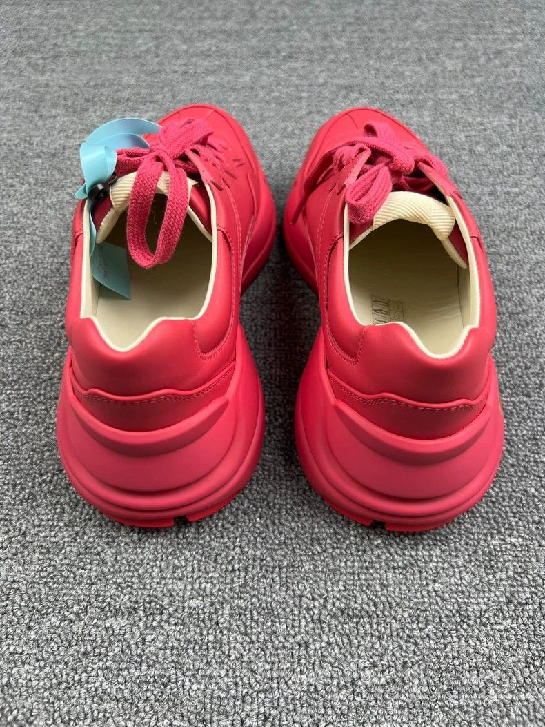Gucci Gucci Pink Dad Sneakers Size 36.5 Size US 6.5 / EU 39-40 - 4 Thumbnail
