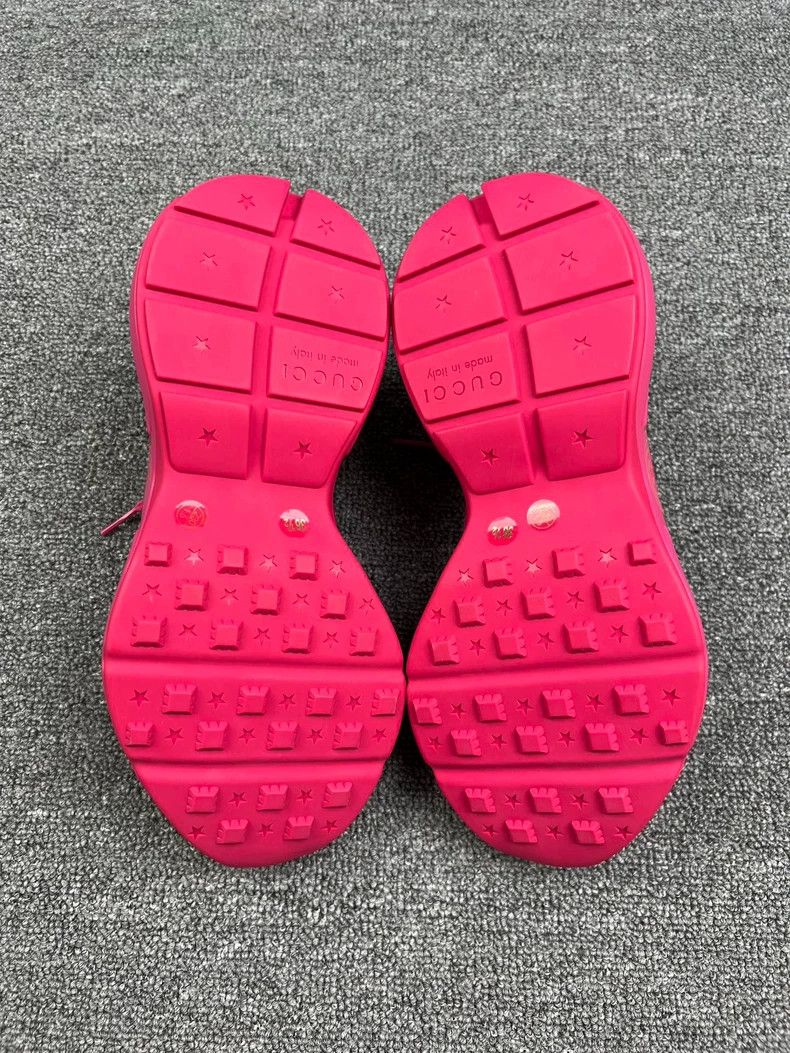 Gucci Gucci Pink Dad Sneakers Size 36.5 Size US 6.5 / EU 39-40 - 5 Thumbnail