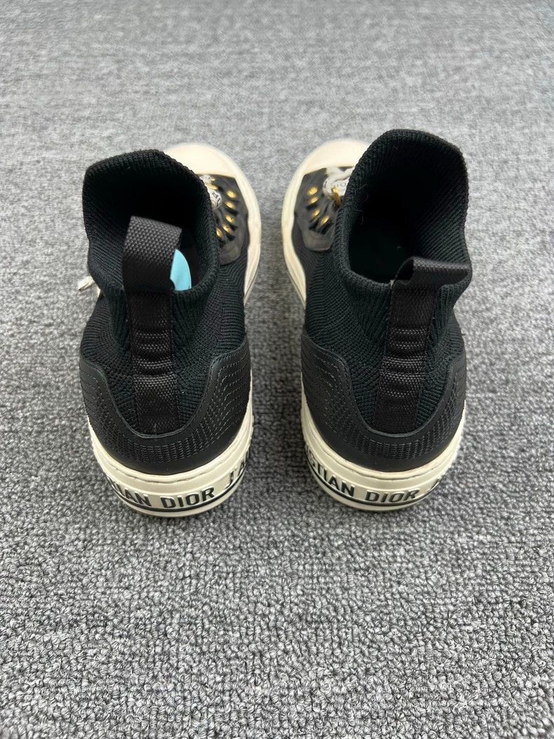 Dior Dior Black and White Striped Sneakers Size US 5.5 / EU 38 - 4 Thumbnail