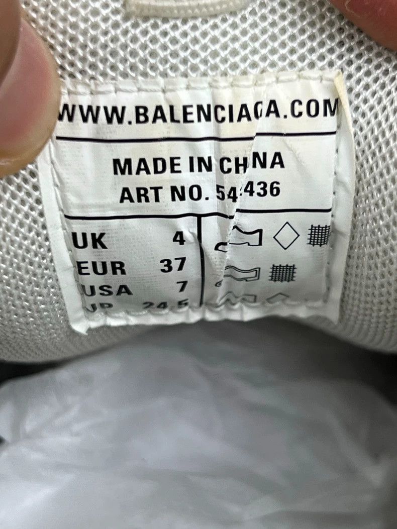 Balenciaga Balenciaga White Track Sneakers Size 37 Size US 6.5 / EU 39-40 - 6 Thumbnail