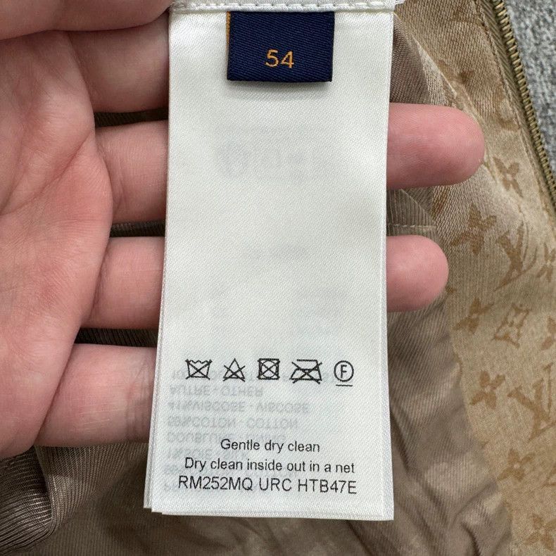 Louis Vuitton Louis Vuitton Khaki Printed Jacket Size US XXL / EU 58 / 5 - 4 Thumbnail