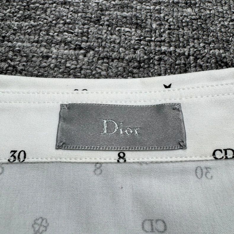 Dior Dior Printed Long Sleeve Shirt Size 40 Size US M / EU 48-50 / 2 - 3 Thumbnail