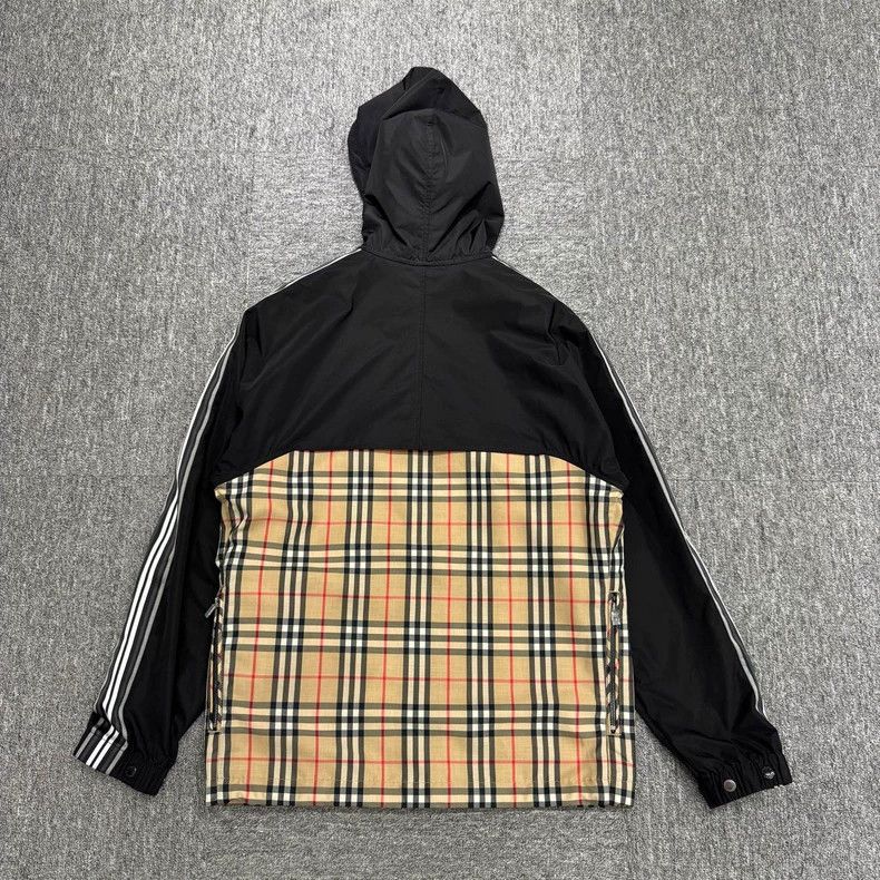 Burberry Burberry Hooded Check Jacket Size US S / EU 44-46 / 1 - 2 Thumbnail