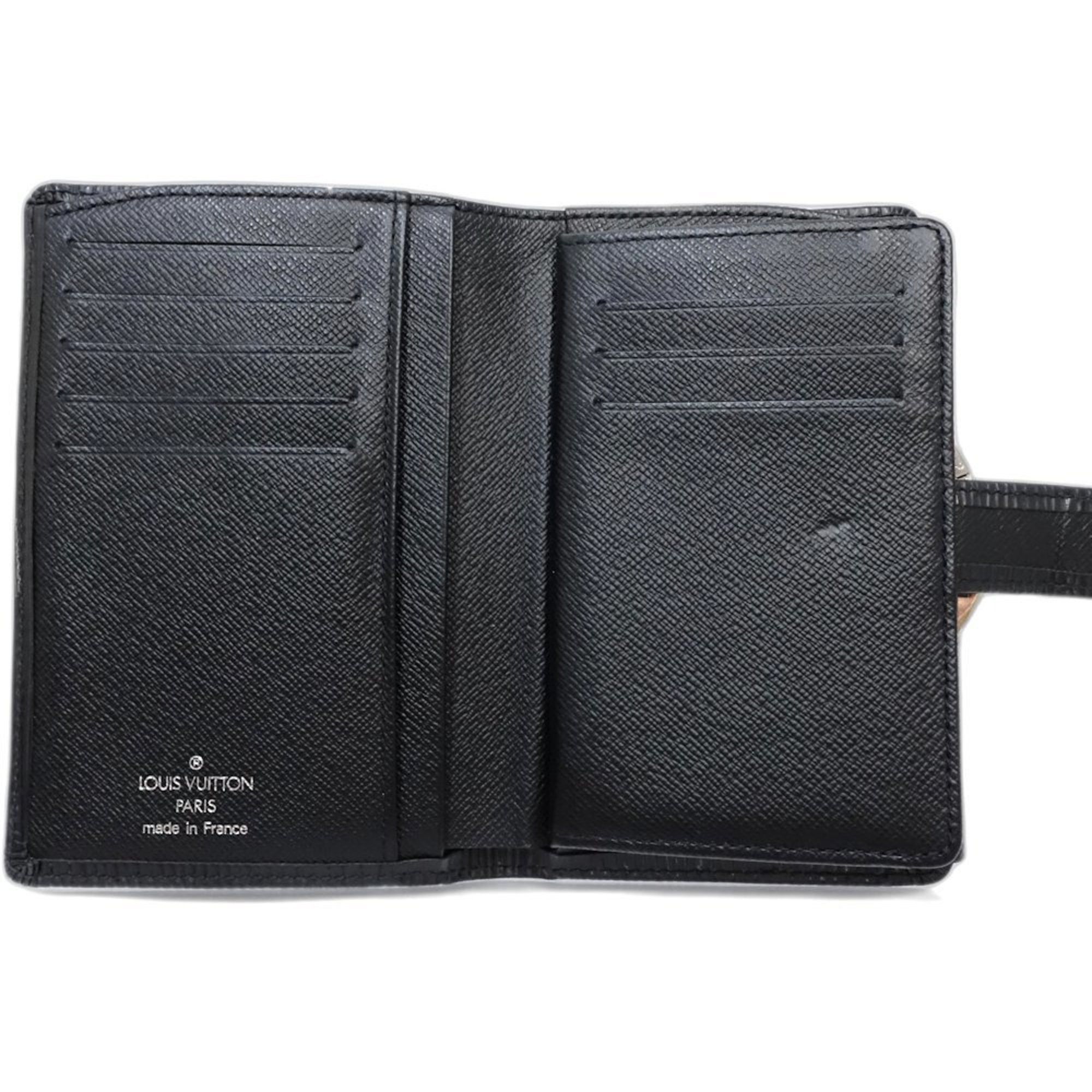 Louis Vuitton Louis Vuitton Epi Bi-fold Wallet M63642 Women's Portefeuille Viennese Noir 181417 Size ONE SIZE - 5 Thumbnail