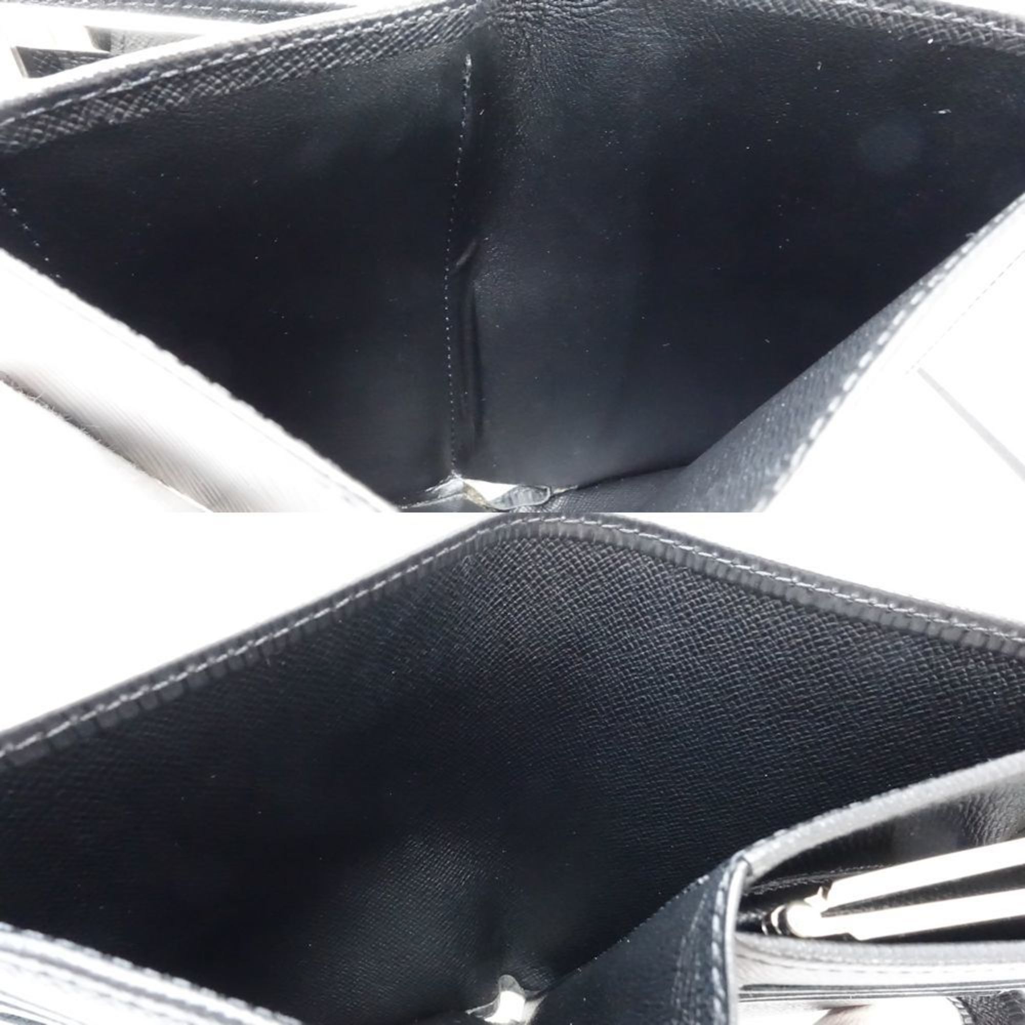 Louis Vuitton Louis Vuitton Epi Bi-fold Wallet M63642 Women's Portefeuille Viennese Noir 181417 Size ONE SIZE - 8 Thumbnail