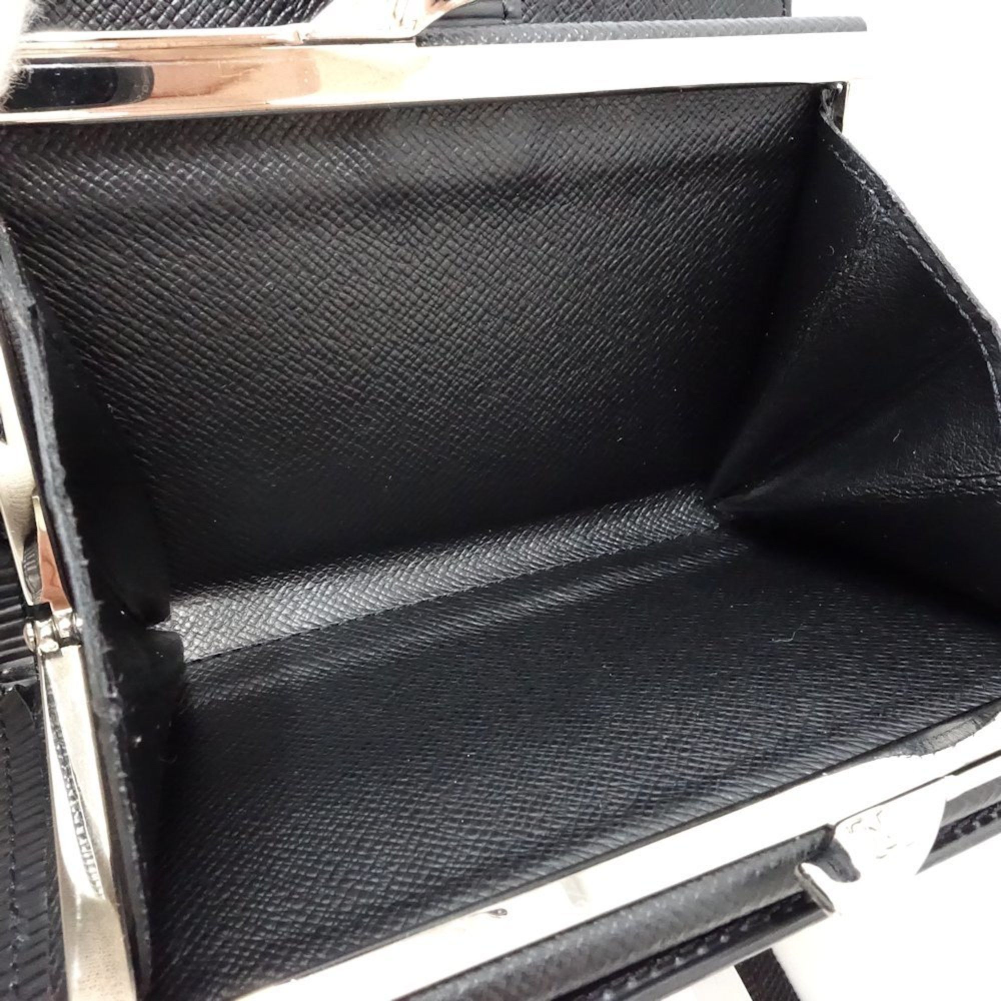 Louis Vuitton Louis Vuitton Epi Bi-fold Wallet M63642 Women's Portefeuille Viennese Noir 181417 Size ONE SIZE - 6 Thumbnail