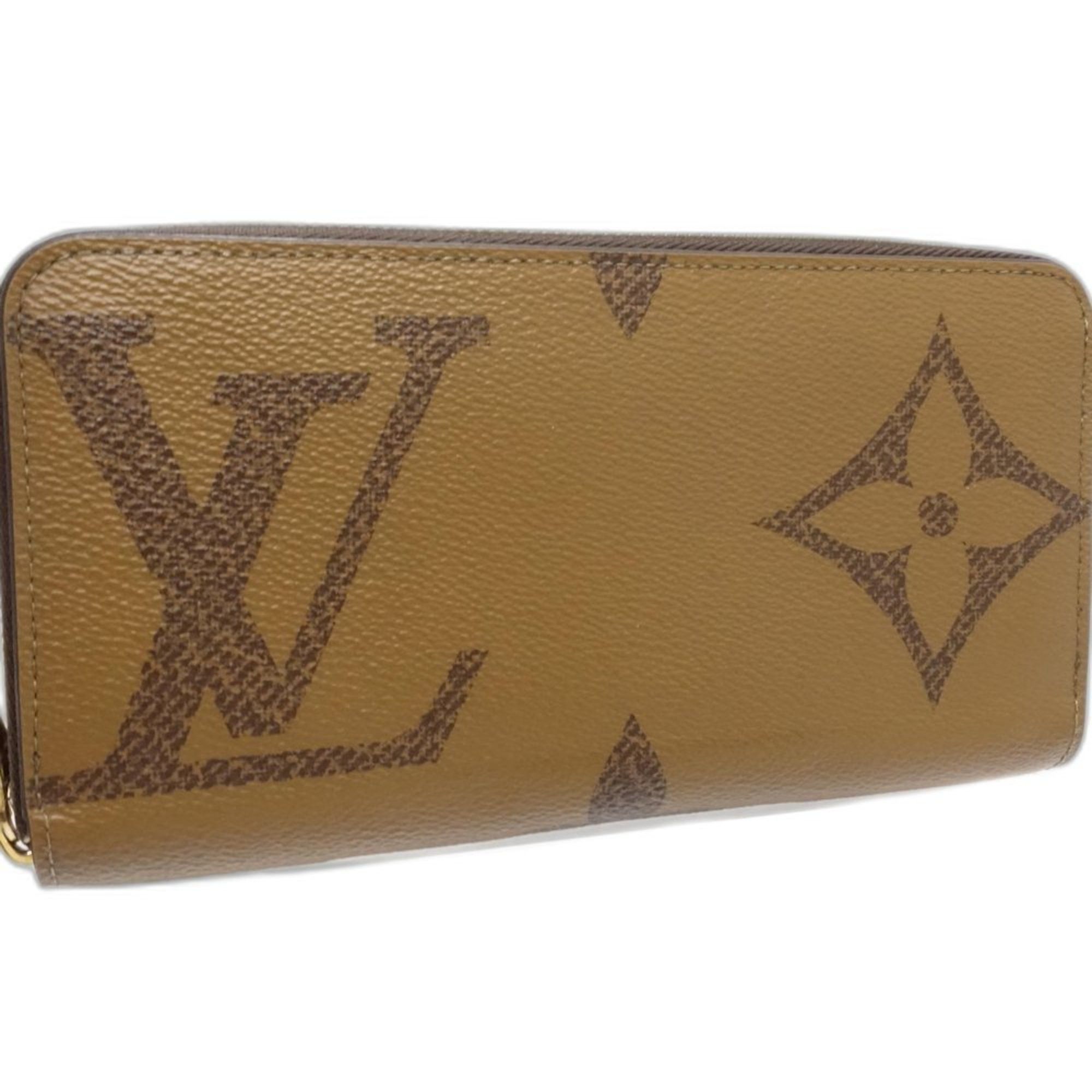 Louis Vuitton Louis Vuitton Long Wallet M69353 Women's Zippy Monogram Giant Reverse Beige 181418 Size ONE SIZE - 2 Thumbnail