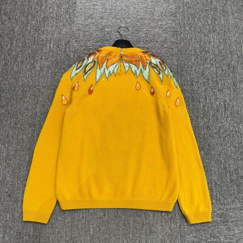 Gucci Gucci Embroidered Sheepskin Sweater Size US L / EU 52-54 / 3 - 2 Thumbnail