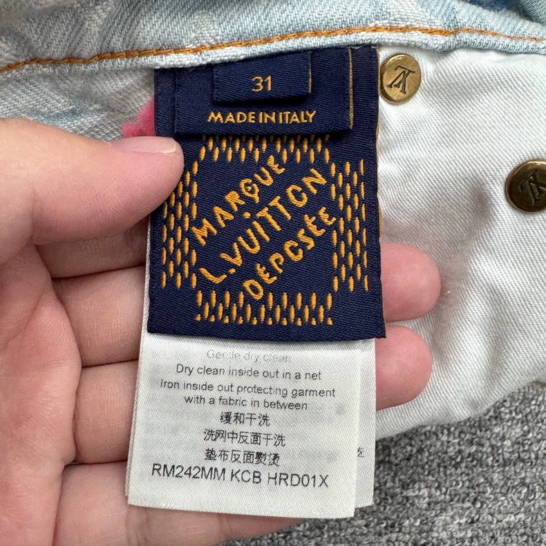 Louis Vuitton louis vuitton lv tyler denim pants Size US 31 - 5 Thumbnail