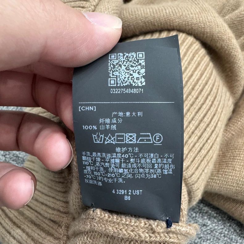 Ermenegildo Zegna ZEGNA Cashmere Hoodie in Excellent Condition Size US L / EU 52-54 / 3 - 5 Thumbnail