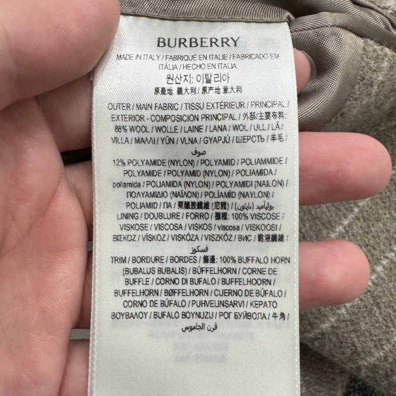 Burberry Burberry Striped Wool Blazer Jacket Size 46 Size US L / EU 52-54 / 3 - 4 Thumbnail
