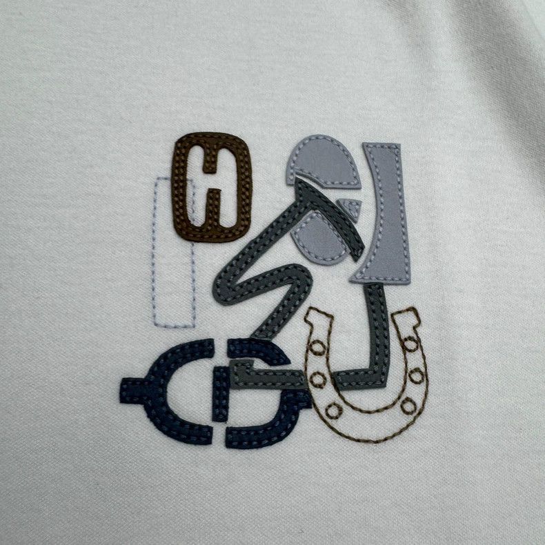 Hermes Hermes Short Sleeve Graphic T-Shirt Size US L / EU 52-54 / 3 - 2 Thumbnail