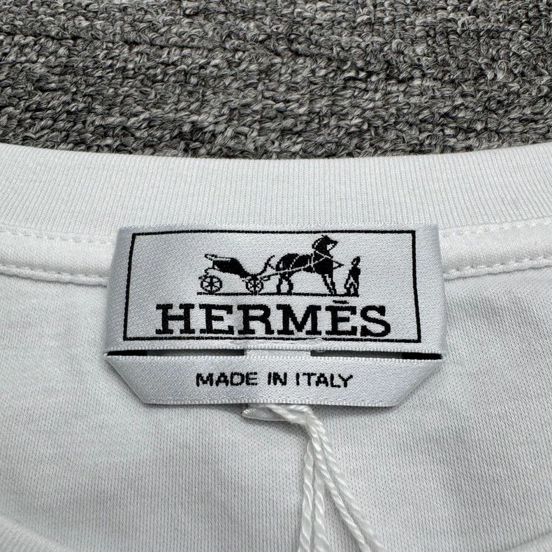 Hermes Hermes Short Sleeve Graphic T-Shirt Size US L / EU 52-54 / 3 - 3 Thumbnail