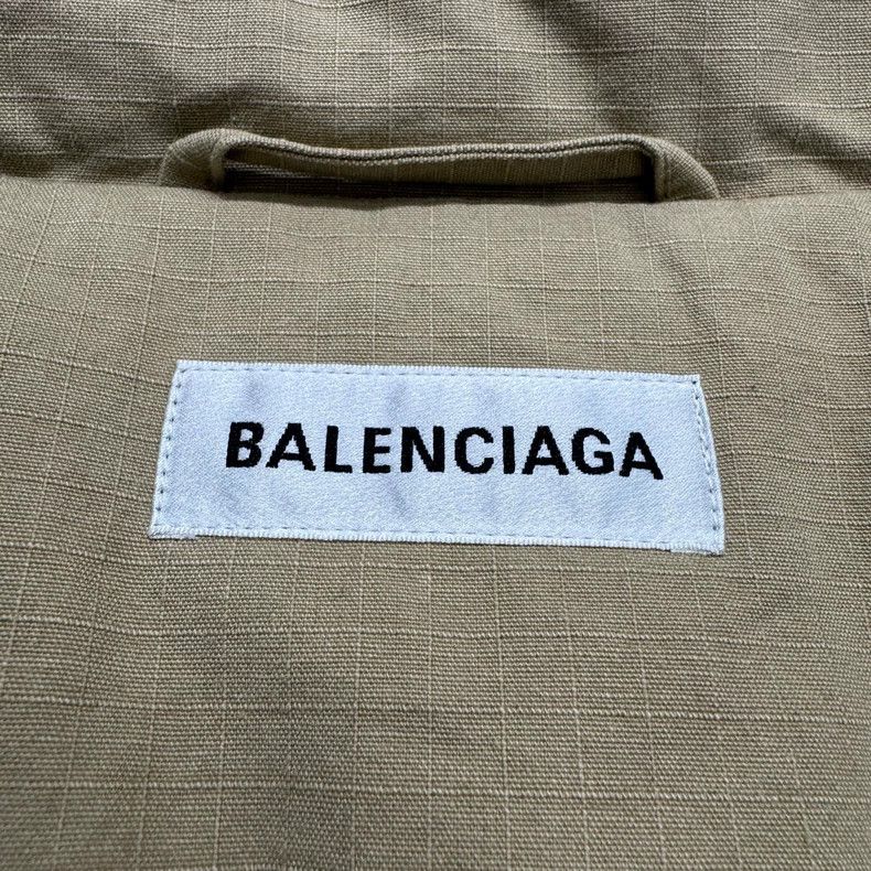 Balenciaga Balenciaga Beige Cotton Outerwear Jacket Size US M / EU 48-50 / 2 - 3 Thumbnail