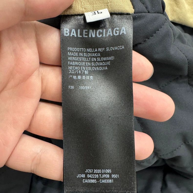 Balenciaga Balenciaga Beige Cotton Outerwear Jacket Size US M / EU 48-50 / 2 - 5 Thumbnail