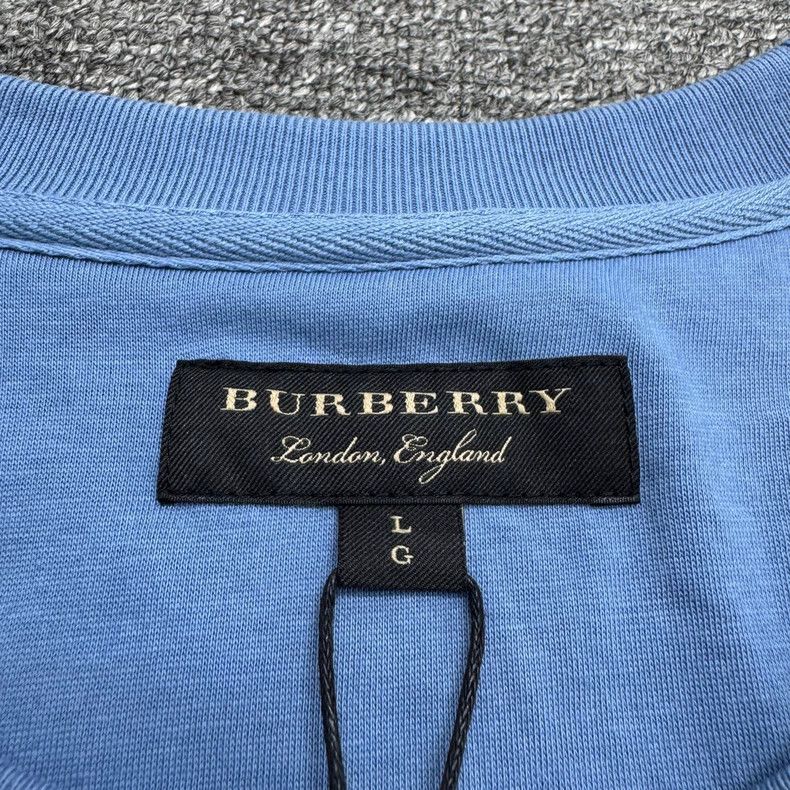 Burberry Burberry Studded Sweatshirt in Blue Size US L / EU 52-54 / 3 - 3 Thumbnail