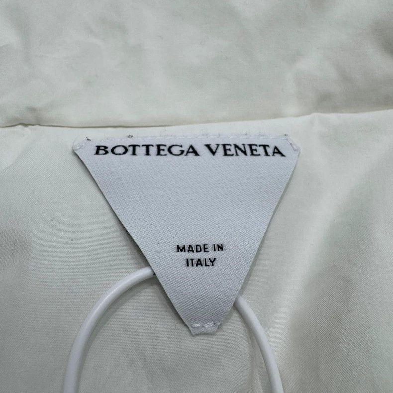 Bottega Veneta Bottega Veneta White Cotton Outerwear Jacket Size US S / EU 44-46 / 1 - 3 Thumbnail