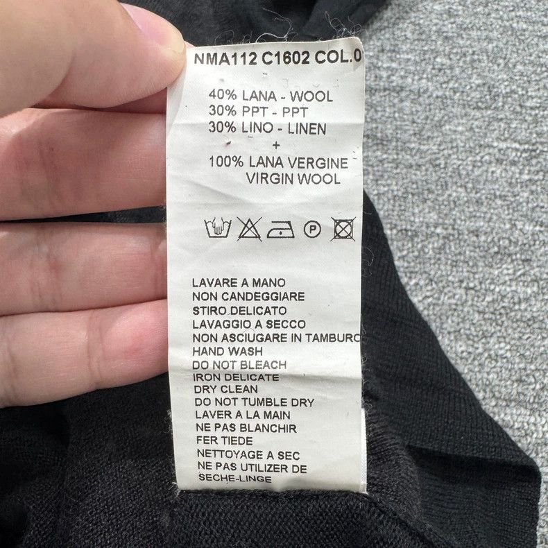 Neil Barrett Neil Barrett Two-Layer Sweater Size L Size US L / EU 52-54 / 3 - 4 Thumbnail
